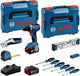 Bosch Professional - Werkzeugkombinationsset GSR 18V-65 Akku-Bohrschrauber + Handwerkzeugset 19-teilig 18V 5,0Ah in L-Boxx - 0615A5007K