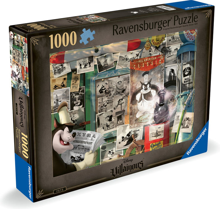 Ravensburger Puzzle Disney Bösewicht: Pete – Puzzle – 1000 Teile