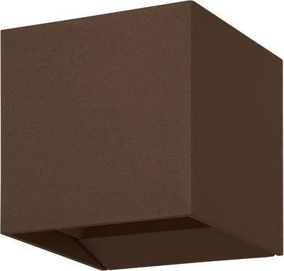 Eglo Calpino 3 Wandleuchte - LED - 10 cm - Rostbraun - drinnen und draußen