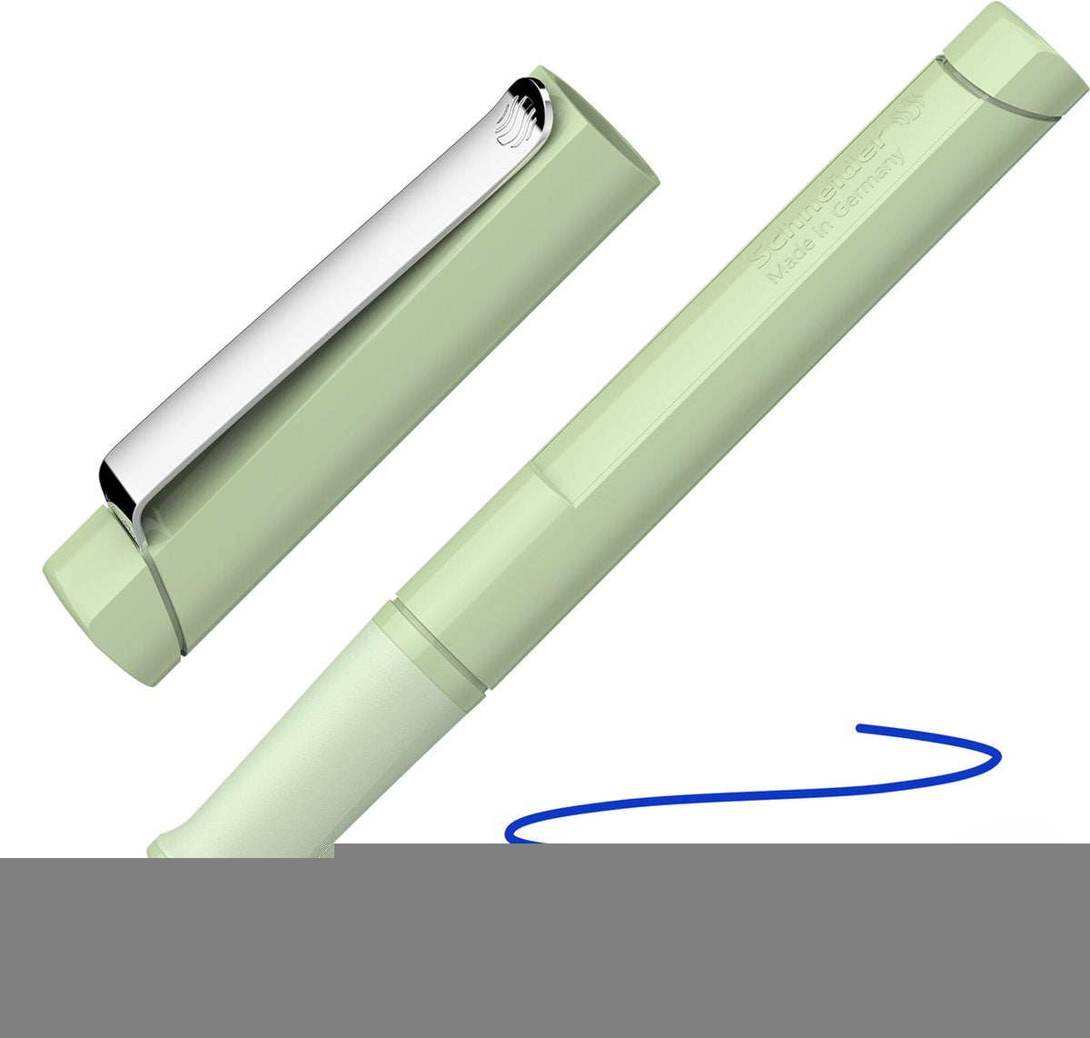 Schneider Stationery Schneider Füllfederhalter – Basis – Soft Green – Feder M – S-160226