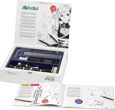 Faber Castell FC-167152 Zeichenmarker Faber-Castell Pitt Artist Pen Manga Starter Set