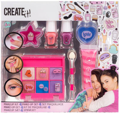 Erstelle es! Schönheits Make -up Set Pink Lila