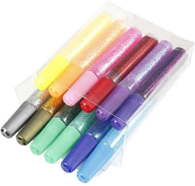 Creativ Company Glitzerkleber, 12x10 ml 1 Box