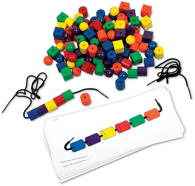 Lernressourcen, Kartenset mit Perlenmustern – 3+