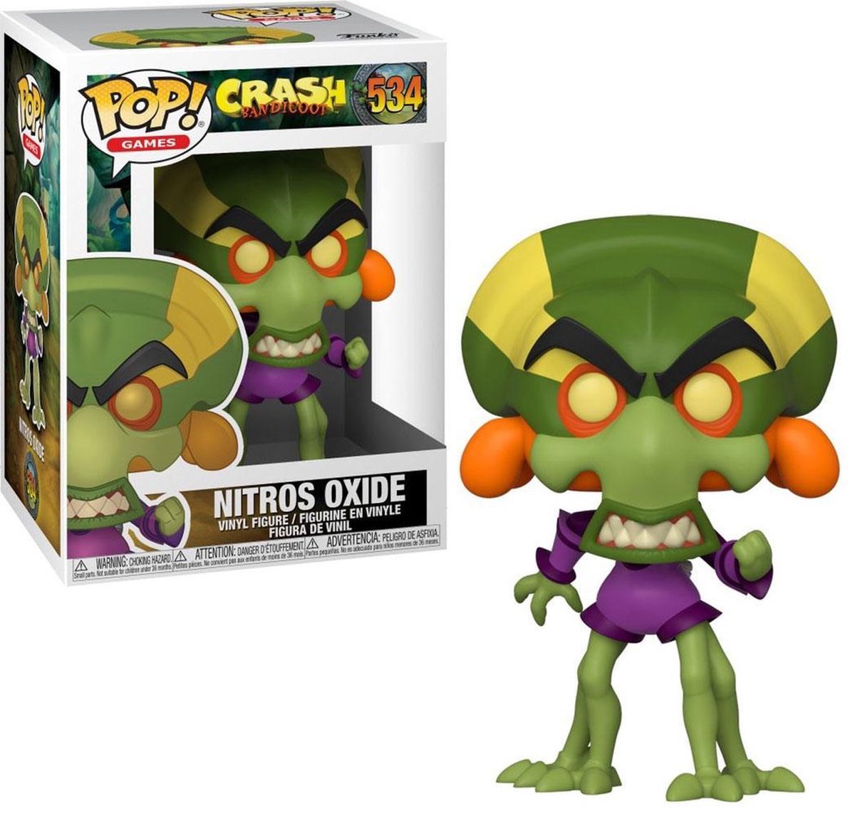 Funko Pop Crash Bandicoot Nitros-Oxid-Vinylfigur