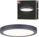 Paulmann LED Panel Abia rund 300 mm 22w 2200lm 2700k dunkelgrau