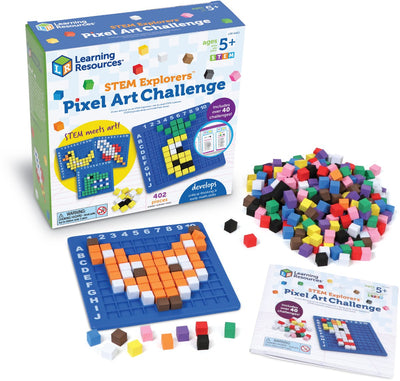 Lernressourcen: Stem Explorers™ Pixel Art Challenge – 3+