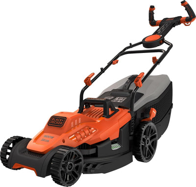 Black+Decker 38 cm Rasenmäher, leicht lenkbar, 1600 W, 45 l – bemw471es-qs