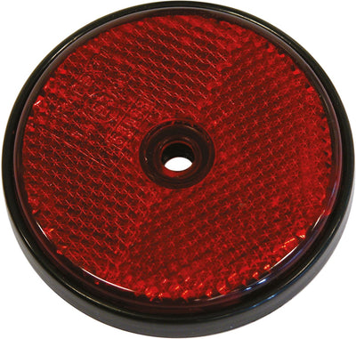 Carpoint-Reflektor rund 60 mm. rote Masse