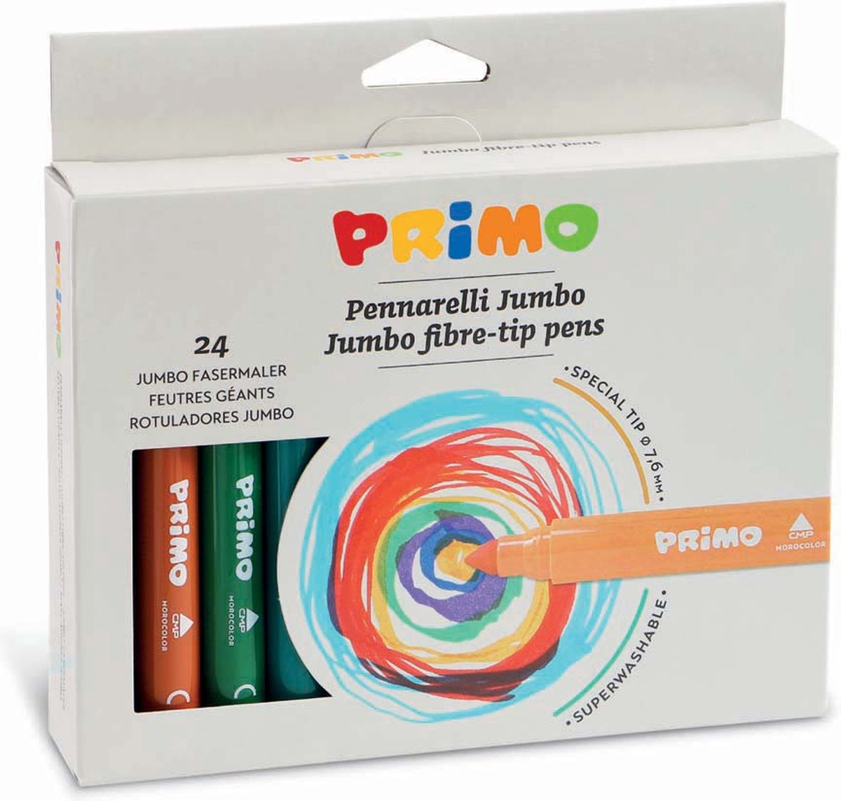 Primo-Set mit 24 Jumbo-Filzstiften