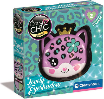 Clementoni Crazy Chic Lidschatten in Maskenbox Leopard