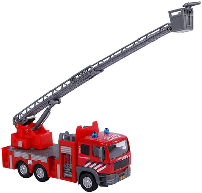 Kids Globe Globe die Besetzung Feuerwehr Leiterwagen NL, 16 cm