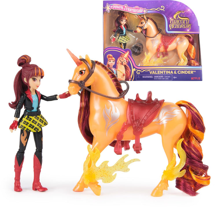 Einhorn-Akademie-Puppe Valentina Einhorn Cinder (3911934)