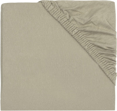 Jollein - Spannbettlaken Jersey 75x95cm - Boxmatratze - Olivgrün