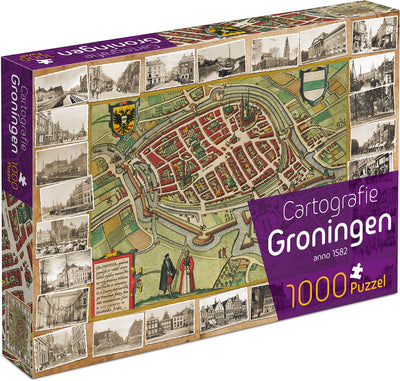 Tuckers lustige Fabrikkartographie Groningen (1000) – Puzzle