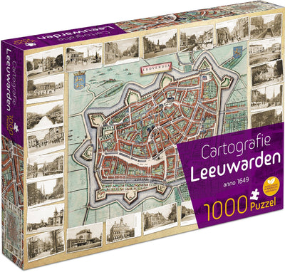 Tuckers lustige Fabrikkartographie Leeuwarden (1000) – Puzzle
