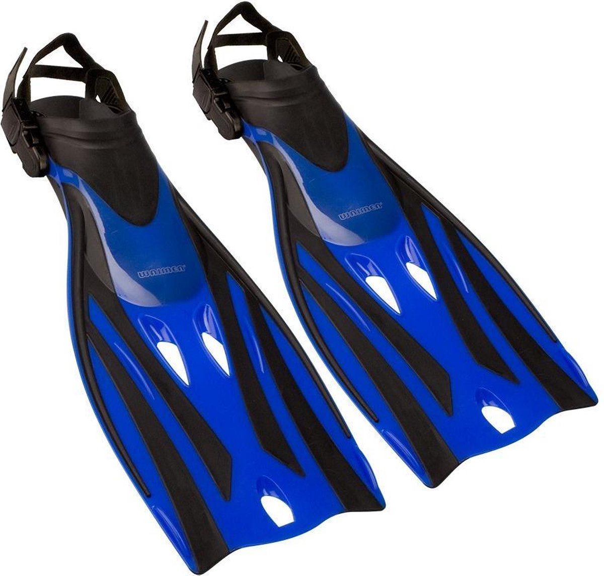 Waimea Schwimmflossen - verstellbar - Kinder - Kobaltschwarz - Größe 27-31