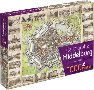 Tuckers lustige Fabrikkartographie Middelburg (1000) – Puzzle
