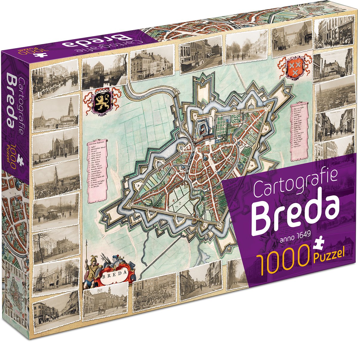 Tuckers lustige Fabrikkartografie Breda (1000) – Puzzle