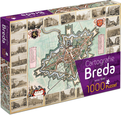 Tuckers lustige Fabrikkartografie Breda (1000) – Puzzle