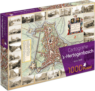 Tuckers lustige Fabrikkartographie 's-Hertogenbosch (1000) – Puzzle