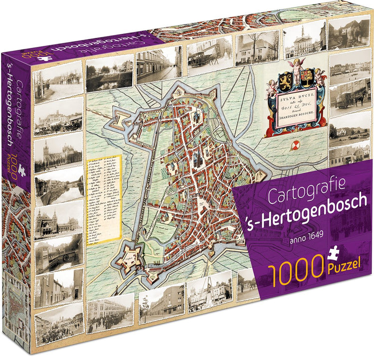 Tuckers lustige Fabrikkartographie 's-Hertogenbosch (1000) – Puzzle