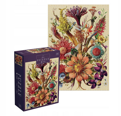 Geronimo Games Puzzle - 1000 Teile - Interdruk Puzzle Blumen 5 -