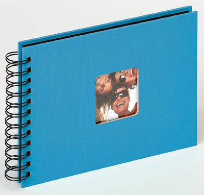 Walther sa-109-u fun - Spiralalbum - Größe 23 x 17 cm - Ozeanblau