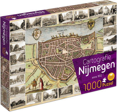 Tuckers lustige Fabrikkartografie Nijmegen (1000) – Puzzle