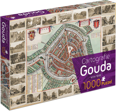 Tuckers lustige Fabrikkartografie Gouda (1000) – Puzzle