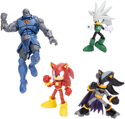 Jakks Sonic DC 13 cm stellt Kraft gegen Geschwindigkeit dar