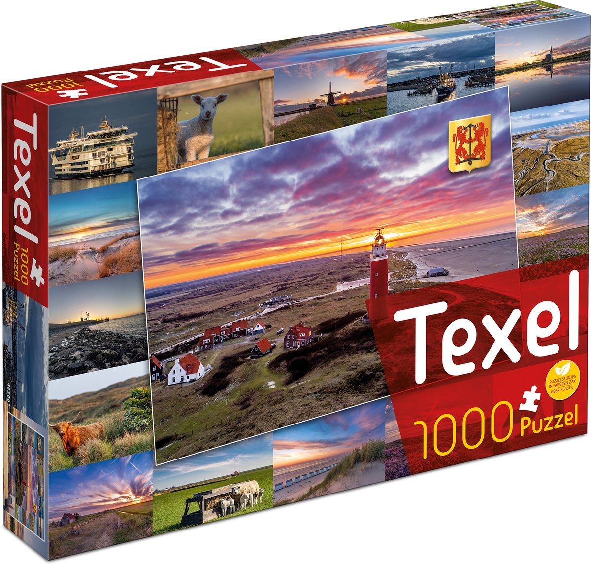 Tucker's Fun Factory Puzzle Texel 1000 Teile – Puzzle für Erwachsene.