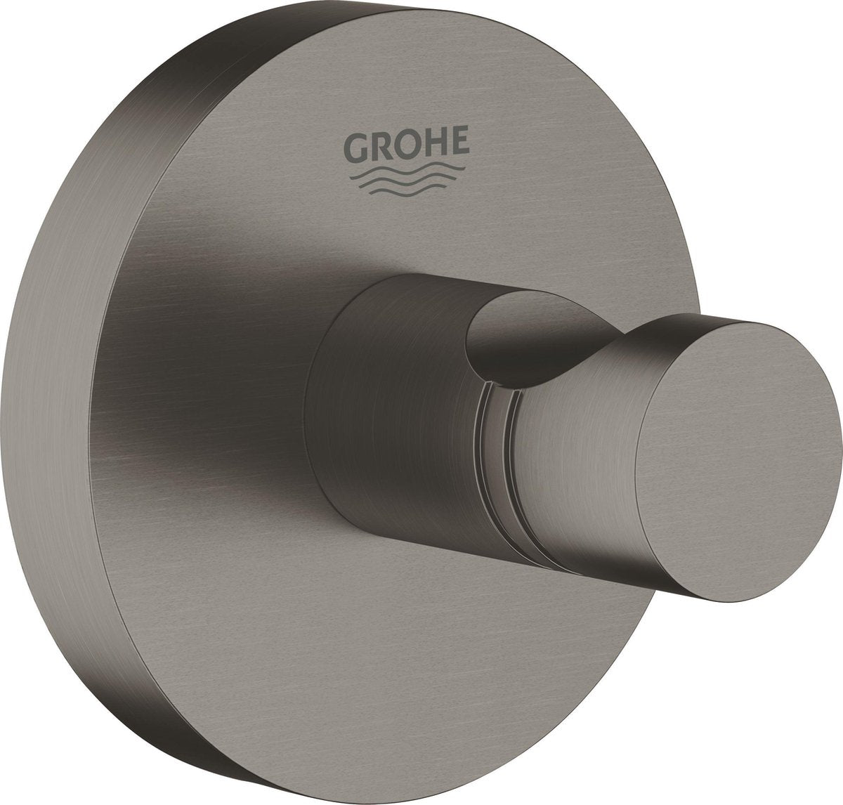 Grohe Essentials neuer Bademantel – Handtuchhaken – Hartgraphit gebürstet – 40364al1
