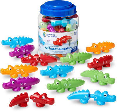 Lernressourcen Snap-n-Learn™ Alphabet-Alligatoren – Alphabet-Alligatoren – 2+