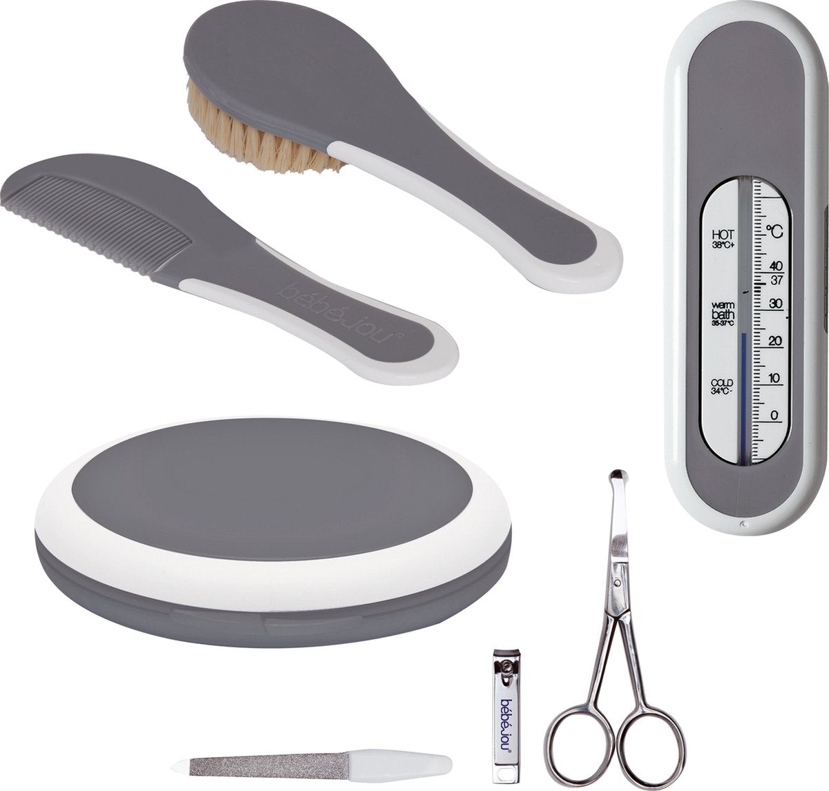 Bébé-jou Geschenkset Fabelhaft – Greifgrau