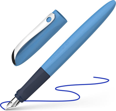 Schneider Stationery Schneider Füllfederhalter – gewellt – Feder A – blau – S-162133