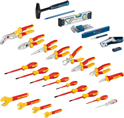 Bosch blauer Elektrikerkoffer | 37 Stück - 1600a02ng4