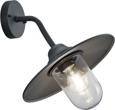 Trio Brenta - Wandleuchte - Anthrazit - exkl. 1x e27 40w - Außenbeleuchtung - IP44