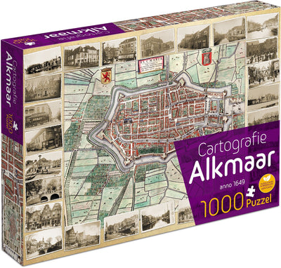 Tuckers lustige Fabrikkartographie Alkmaar (1000) – Puzzle