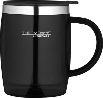Thermos-Schreibtischbecher - 0l45 - schwarz