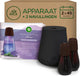 Air Wick Essential Mist Lufterfrischer – entspannender Lavendel – 1 schwarzes + goldenes Gerät + 2 Nachfüllungen