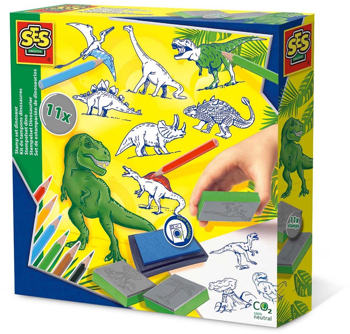SES Stamp Set Dino