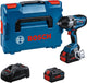 Bosch Professional GDS 18V-1000 Schlagschrauber – Biturbo – 1000 Nm – 18 V – 1 2 – mit 2 x 18 V (8,0 Ah) und Ladegerät