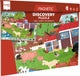 Scratch 2 in 1 Magnetpuzzle – Entdeckungsspiel – Bauernhof – 52,3 x 30,5 cm – 48 Teile – 3 Jahre