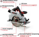 Einhell-Batterie Handcirkelzack TE-CS 18 190 Li Bl Solo