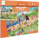 Scratch 2 in 1 Magnetpuzzle – Entdeckungsspiel – Ritter – 52,3 x 30,5 cm – 48 Teile – 3 Jahre