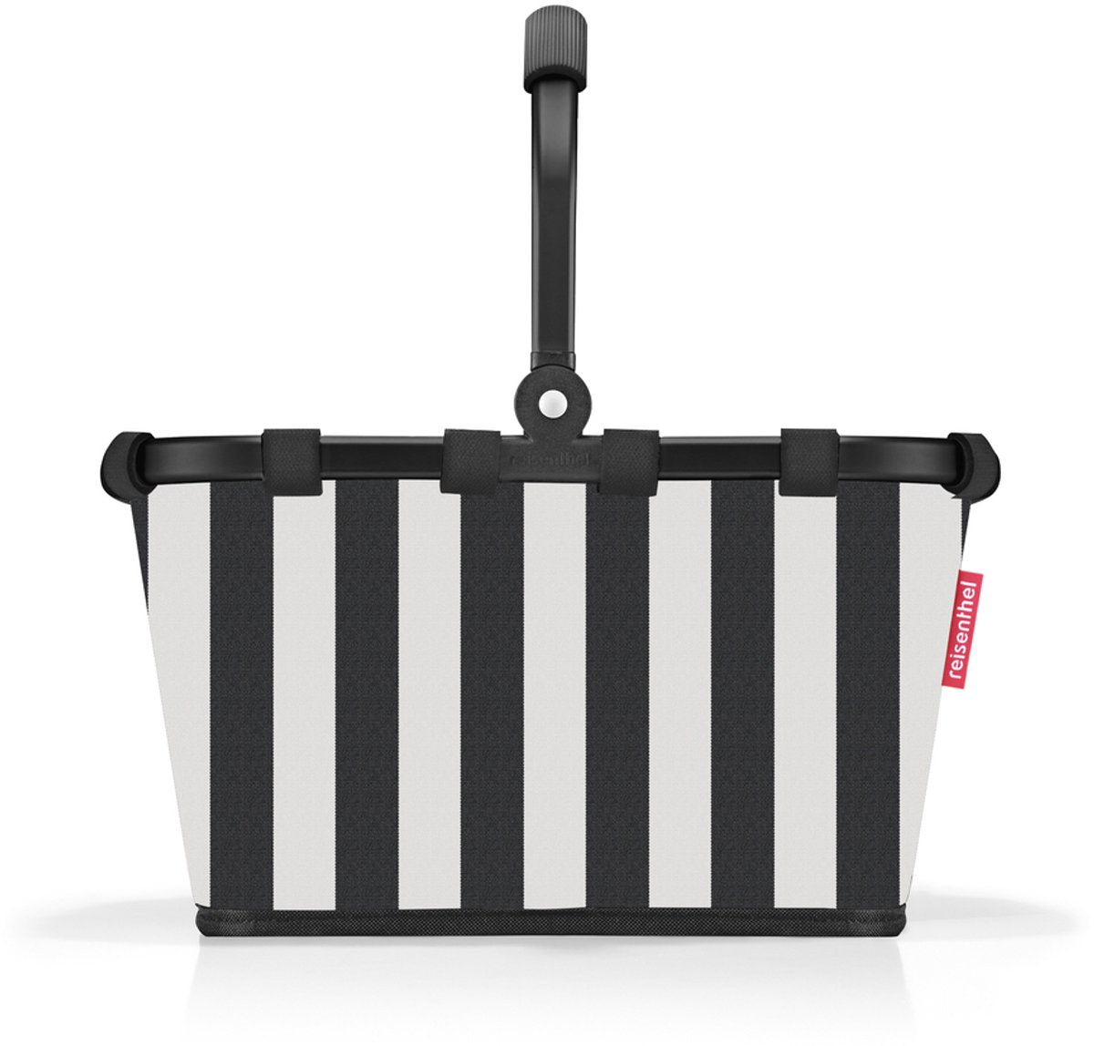 Reisenthel Carrybag Einkaufskorb Größe XS – 5L – Sommerstreifen schwarz