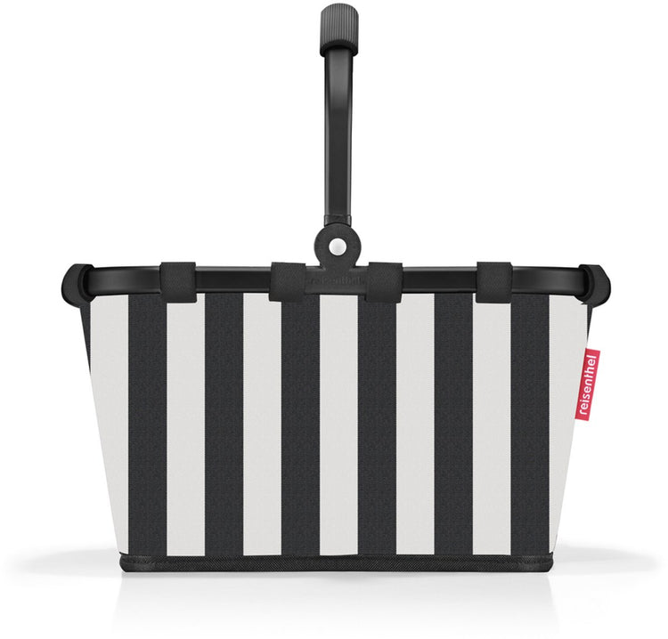 Reisenthel Carrybag Einkaufskorb Größe XS – 5L – Sommerstreifen schwarz