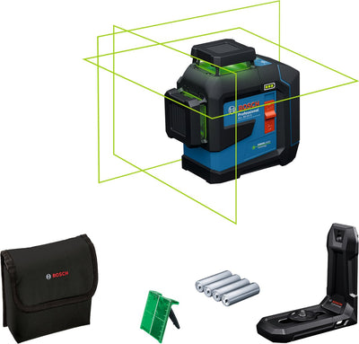 Bosch Blue GLL 80-33 CG Linienlaser | 4x Batterie 1,5V LR6 (AA) | im Karton - 0601065500