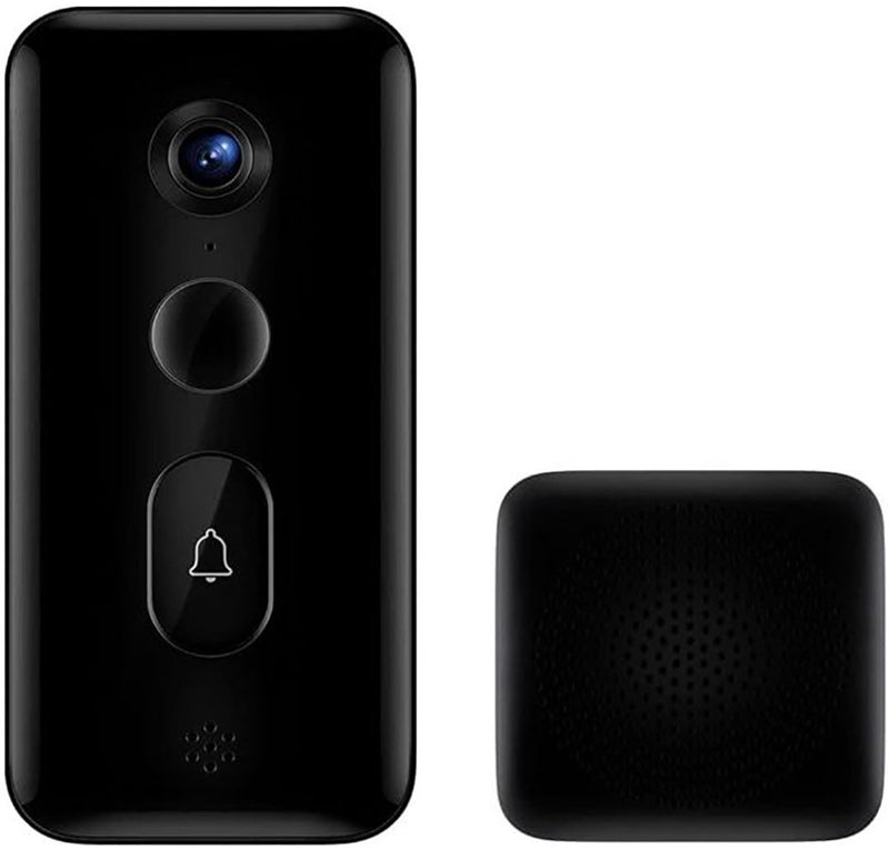 Xiaomi Smart Doorbell 3 kabellose Video-Türklingel | 2k | Bewegungserkennung - schwarz